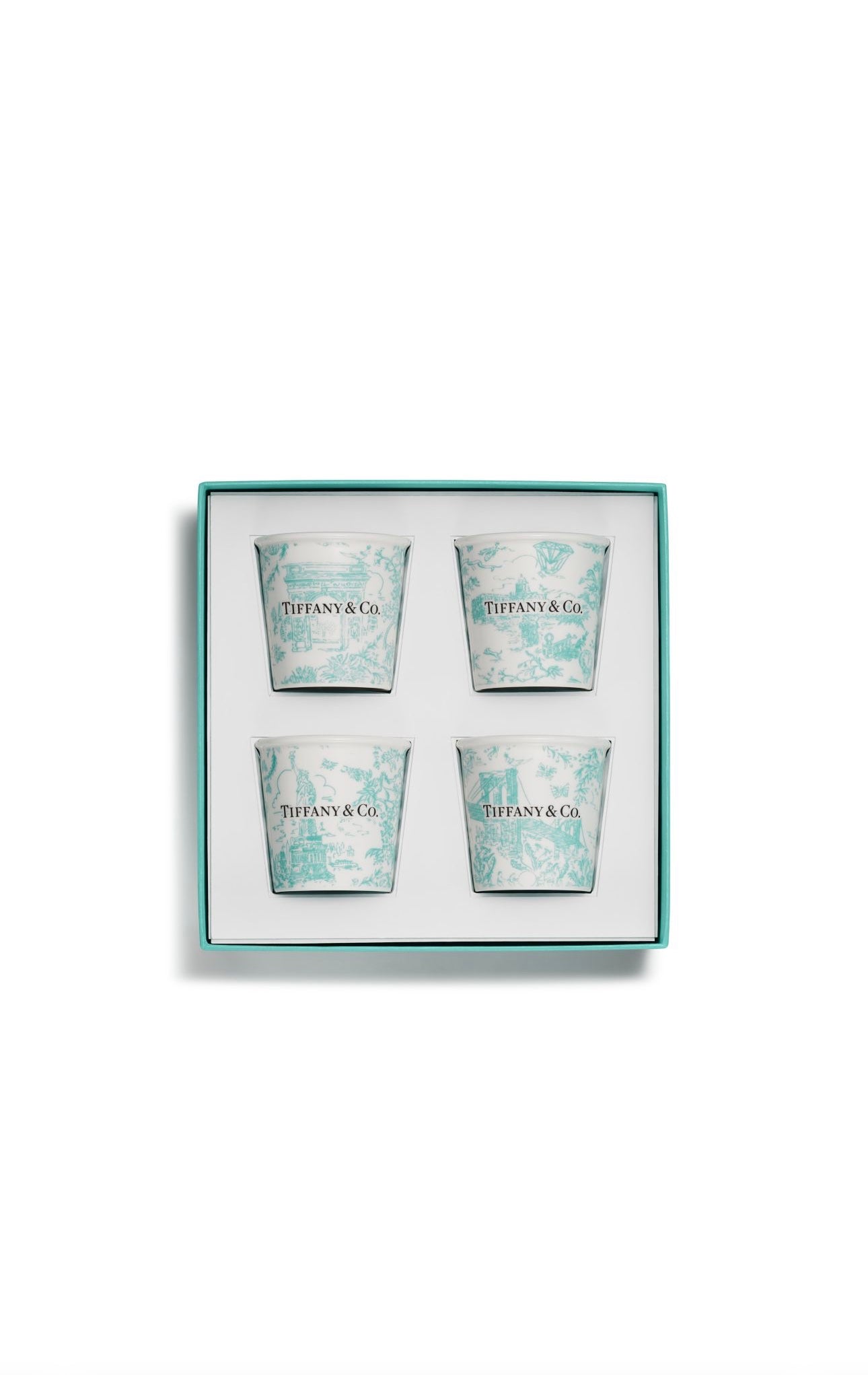 .Tiffany Blue White Espresso